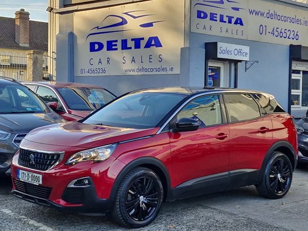 Peugeot 3008 SUV, Petrol, 2017, Red
