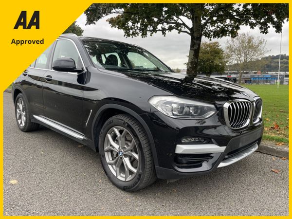 BMW X3 Estate, Petrol Plug-in Hybrid, 2021, Black