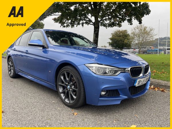 BMW 3-Series Saloon, Petrol Plug-in Hybrid, 2018, Blue