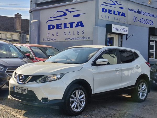 Nissan Qashqai Hatchback, Petrol, 2015, White