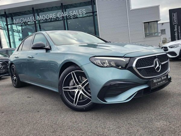 Mercedes-Benz E-Class Saloon, Diesel Plug-in Hybrid, 2026, Green