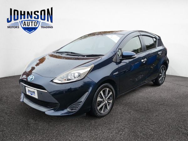 Toyota Aqua Hatchback, Petrol Hybrid, 2018, Blue