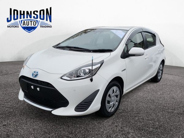 Toyota Aqua Hatchback, Petrol, 2020, White