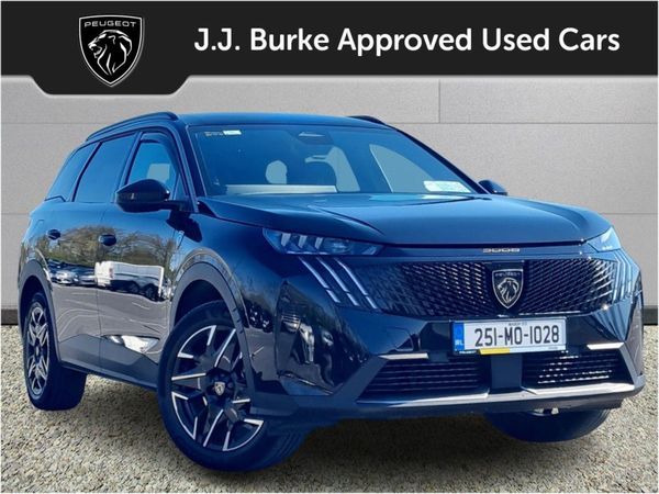 Peugeot 5008 SUV, Petrol Hybrid, 2025, Black