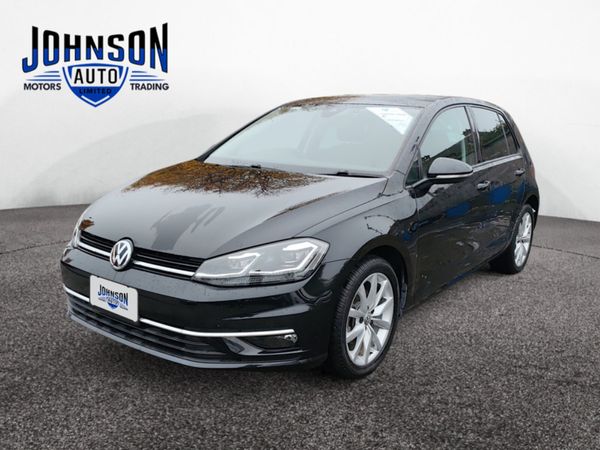 Volkswagen Golf Hatchback, Petrol, 2018, Black