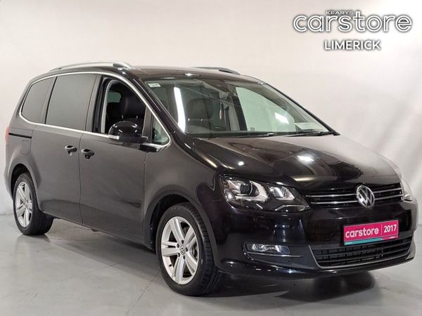 Volkswagen Sharan MPV, Petrol, 2017, Black