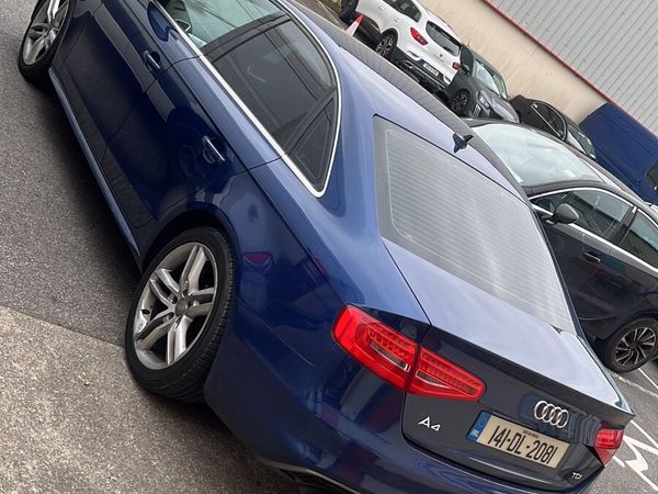 Audi A4 Saloon, Diesel, 2014, Blue