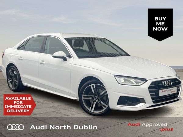 Audi A4 Saloon, Diesel, 2023, White
