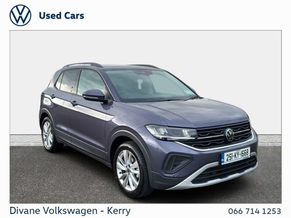 Volkswagen T-Cross Crossover, Petrol, 2025, Grey