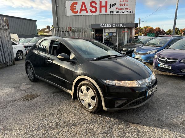 Honda Civic Hatchback, Petrol, 2007, Black