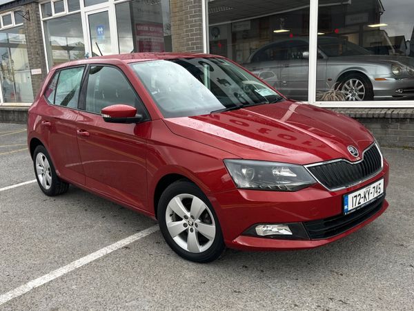 Skoda Fabia Hatchback, Petrol, 2017, Red