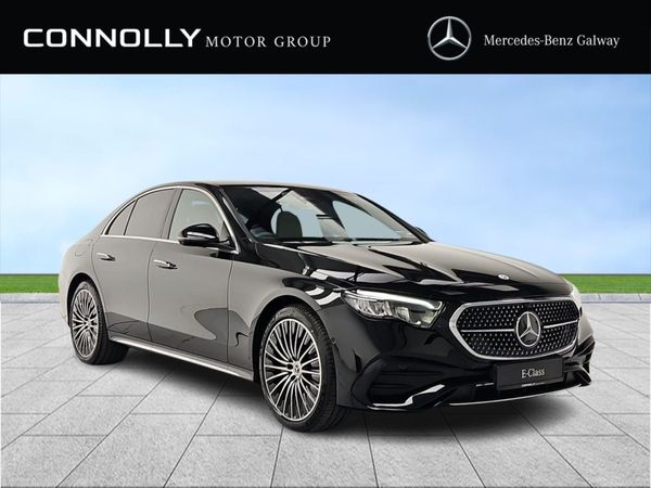 Mercedes-Benz E-Class Saloon, Diesel Plug-in Hybrid, 2026, Black