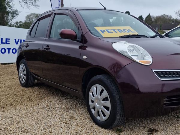 Nissan March Hatchback, Petrol, 2010, Red
