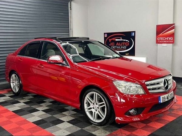 Mercedes-Benz C-Class Saloon, Diesel, 2009, Red