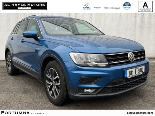 Volkswagen Tiguan SUV, Diesel, 2018, Blue