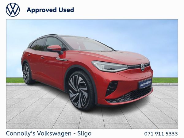 Volkswagen ID.4 SUV, Electric, 2022, Red