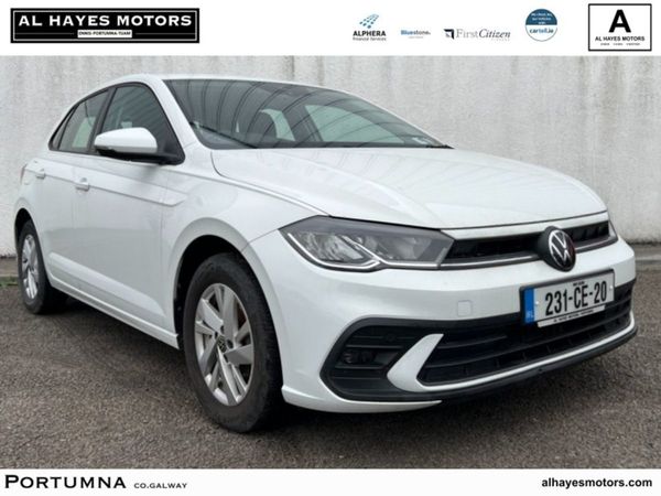 Volkswagen Polo Hatchback, Petrol, 2023, White