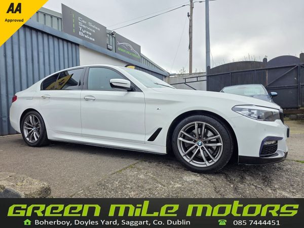 BMW 5-Series Saloon, Diesel, 2018, White