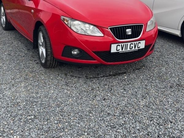 SEAT Ibiza Hatchback, Petrol, 2011, Red