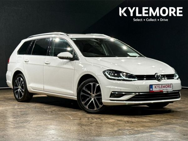 Volkswagen Golf Estate, Petrol, 2020, White