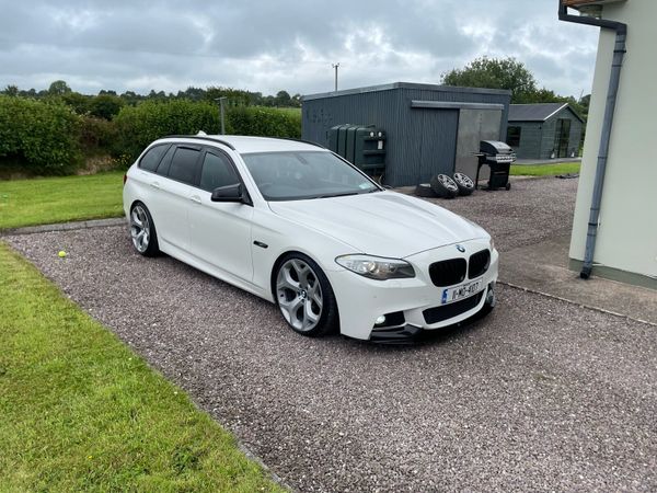 BMW 5-Series Estate, Diesel, 2011, White