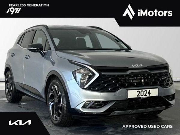 Kia Sportage SUV, Petrol Plug-in Hybrid, 2024, Silver