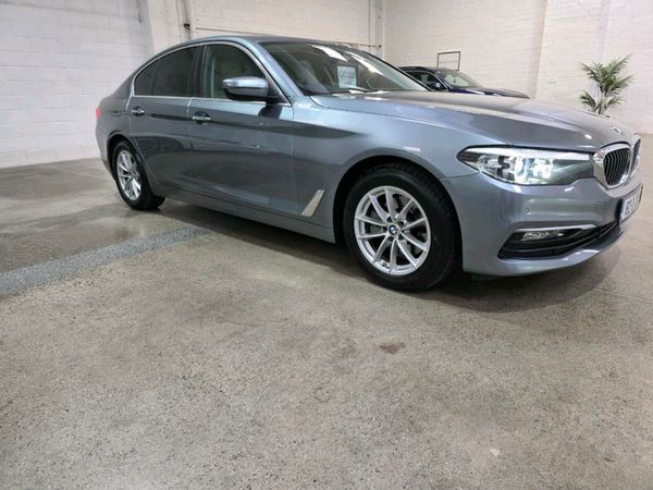 BMW 5-Series Saloon, Petrol, 2018, Grey