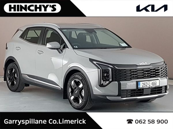 Kia Sportage SUV, Diesel Hybrid, 2025, Grey