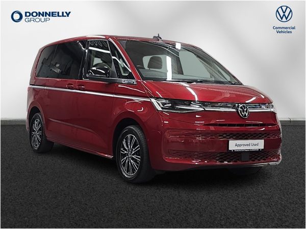 Volkswagen Multivan Estate, Petrol Hybrid, 2024, Red