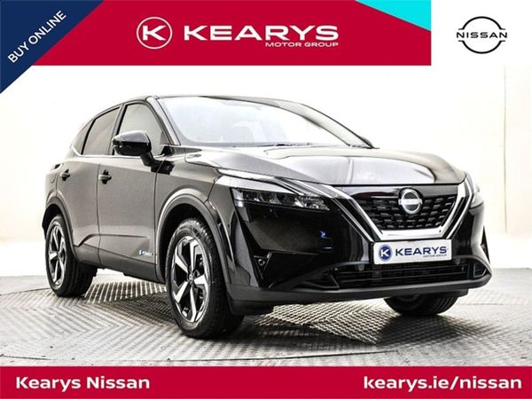 Nissan Qashqai SUV, Petrol Hybrid, 2024, Black