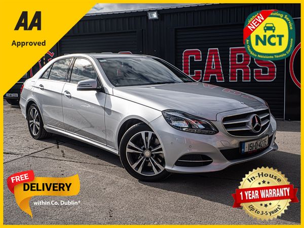Mercedes-Benz E-Class Saloon, Diesel Hybrid, 2015, Silver