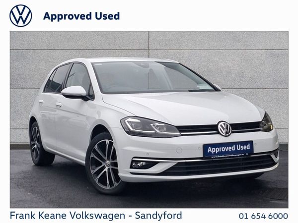 Volkswagen Golf Hatchback, Petrol, 2020, White