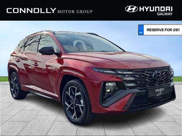 Hyundai Tucson SUV, Petrol Plug-in Hybrid, 2026, Red