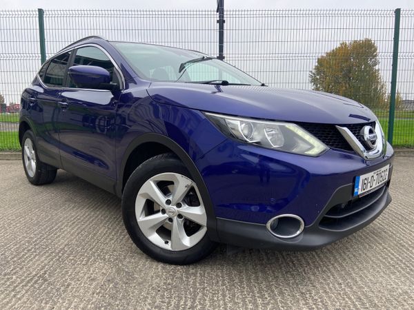 Nissan Qashqai Hatchback, Petrol, 2016, Blue