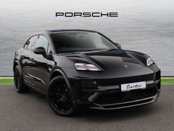Porsche Macan SUV, Electric, 2025, Black