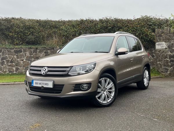 Volkswagen Tiguan SUV, Diesel, 2015, Brown
