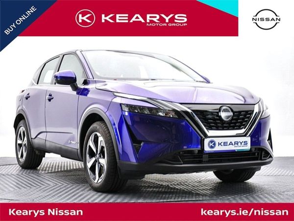 Nissan Qashqai SUV, Petrol Hybrid, 2024, Blue
