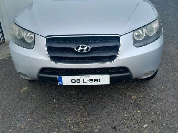 Hyundai Santa Fe SUV, Diesel, 2008, Silver
