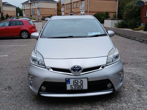 Toyota Prius Hatchback, Petrol Hybrid, 2015, Silver