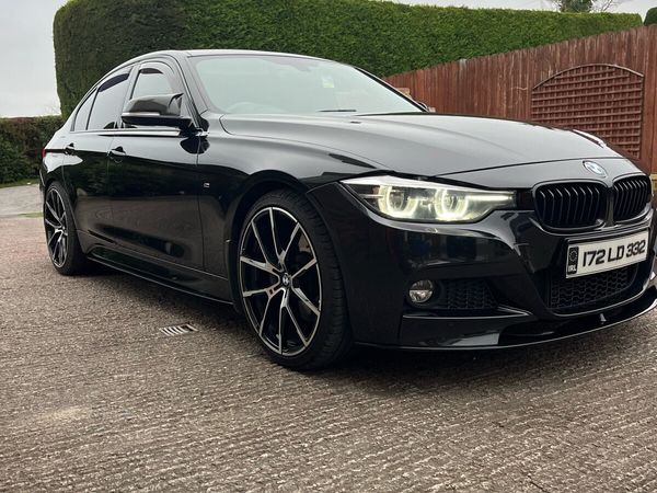 BMW 3-Series Saloon, Diesel, 2017, Black
