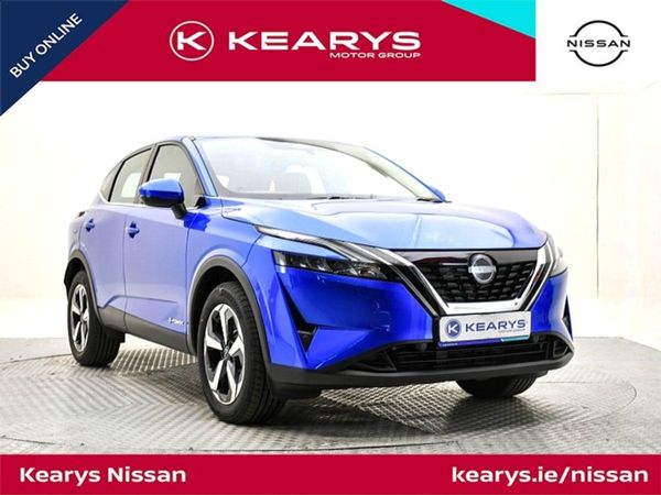 Nissan Qashqai SUV, Petrol Hybrid, 2024, Blue