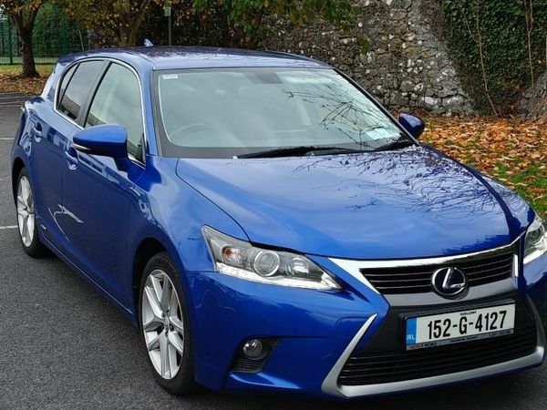 Lexus CT Hatchback, Petrol Hybrid, 2015, Blue