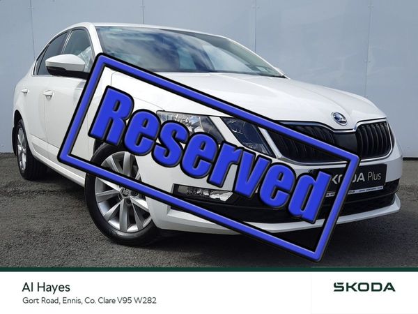 Skoda Octavia Saloon, Petrol, 2019, White