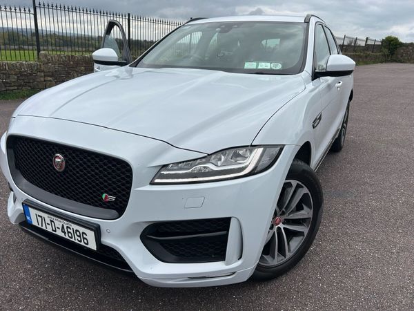 Jaguar F-Pace SUV, Diesel, 2017, White