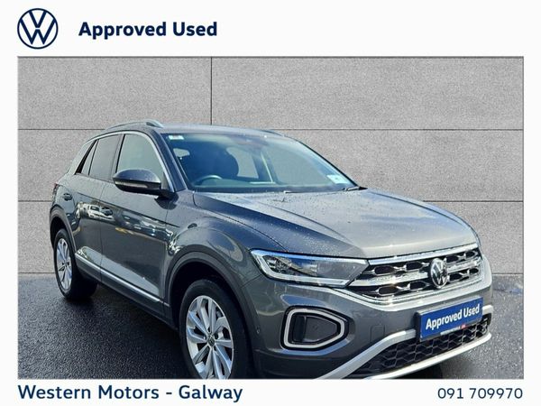 Volkswagen T-Roc SUV, Petrol, 2023, Grey