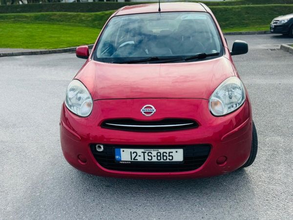 Nissan Micra Hatchback, Petrol, 2012, Red