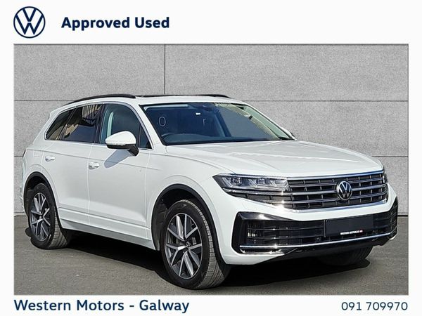 Volkswagen Touareg SUV, Petrol Plug-in Hybrid, 2024, White