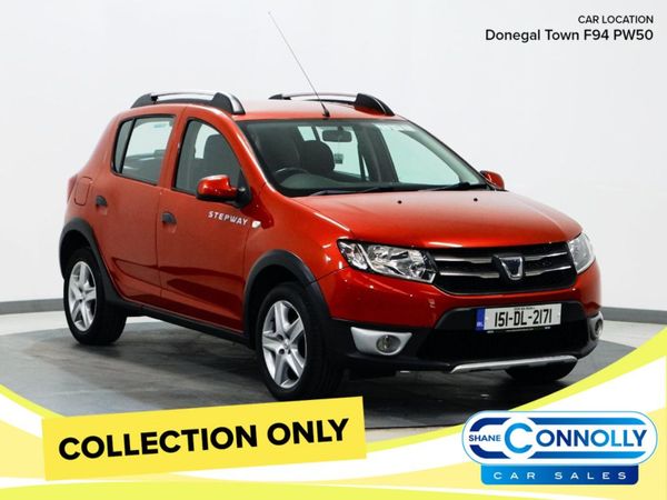 Dacia Sandero Stepway Hatchback, Diesel, 2015, Red