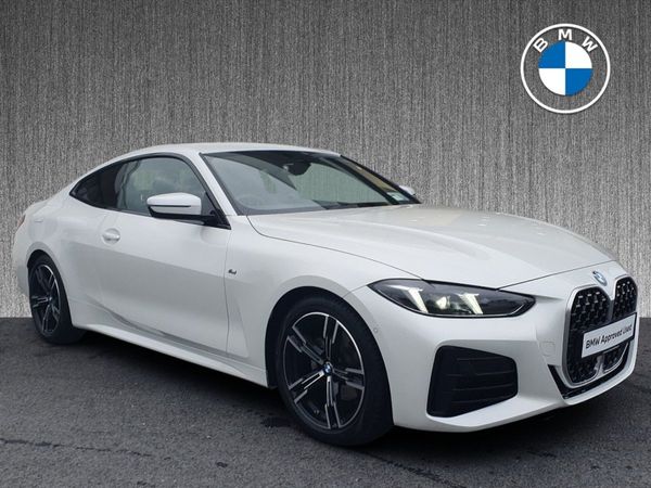 BMW 4-Series Coupe, Petrol, 2025, White