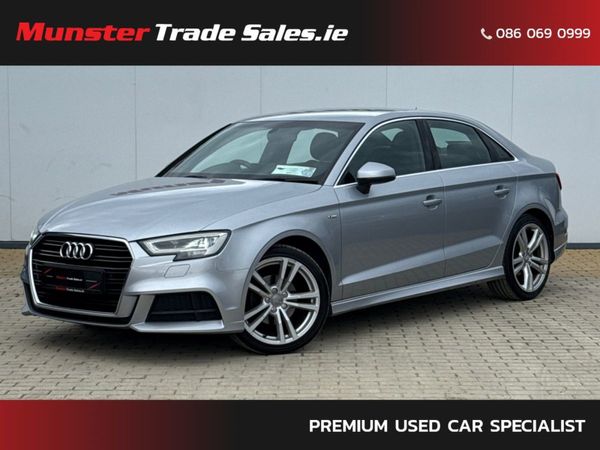 Audi A3 Saloon, Petrol, 2017, Silver
